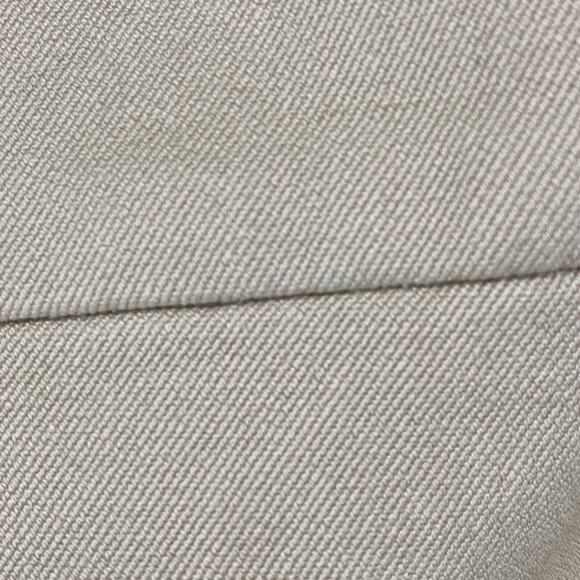 LAUREN RALPH LAUREN Pants 18 Twill Sateen Tapered Ankle Trouser Cotton Beige - Picture 5 of 13